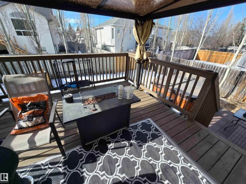 1445 Highwood Boulevard, Devon, AB - Outdoor With Deck Patio Veranda With Exterior