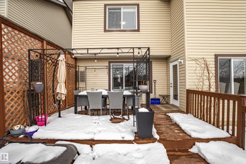 2721 Miles Place, Edmonton, AB - Outdoor With Deck Patio Veranda With Exterior