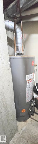 Utilities with water heater - 2 4403 Riverbend Road, Edmonton, AB - Indoor