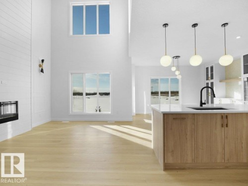 810 Elderberry Crest, Edmonton, AB - Indoor Photo Showing Kitchen With Upgraded Kitchen