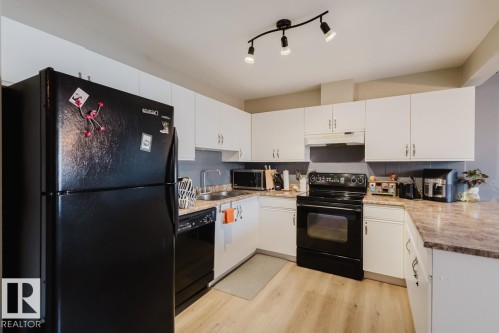 17 9520 174 Street, Edmonton, AB - Indoor Photo Showing Kitchen With Double Sink