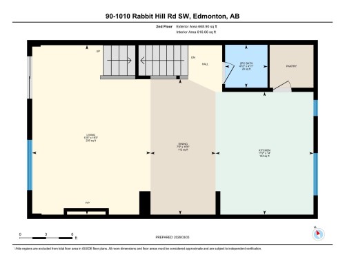 View of home floor plan - 90 1010 Rabbit Hill Road, Edmonton, AB - Other