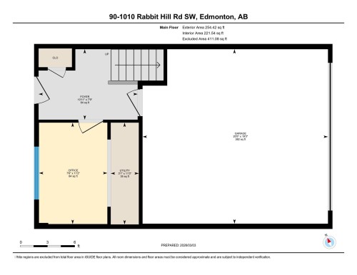 View of floor plan / room layout - 90 1010 Rabbit Hill Road, Edmonton, AB - Other