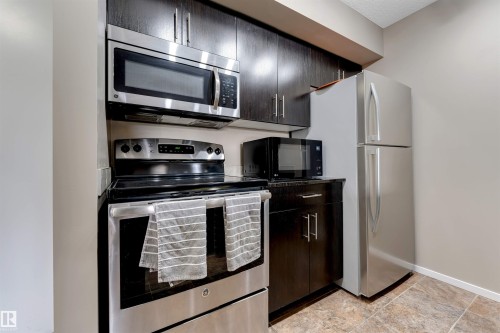 203 1510 Watt Drive, Edmonton, AB - Indoor Photo Showing Kitchen