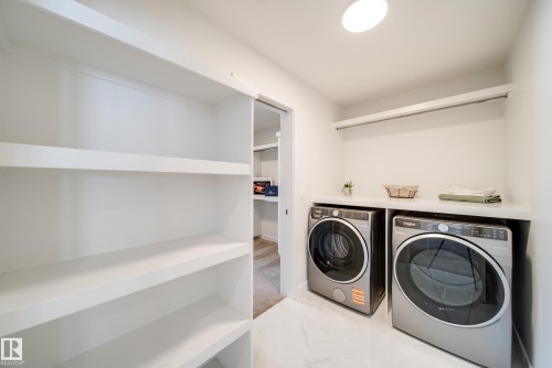 82 Chelles Wynd, St. Albert, AB - Indoor Photo Showing Laundry Room