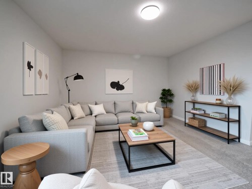 19342 22A Avenue, Edmonton, AB - Indoor Photo Showing Living Room