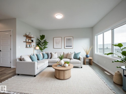 19342 22A Avenue, Edmonton, AB - Indoor Photo Showing Living Room