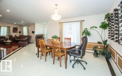 5104 - 49 Avenue, Busby, AB - Indoor Photo Showing Dining Room