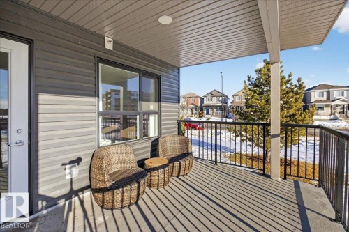 125 1506 Tamarack Boulevard, Edmonton, AB - Outdoor With Deck Patio Veranda With Exterior