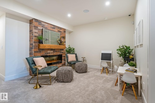 18 Emerald Way, Spruce Grove, AB - Indoor With Fireplace