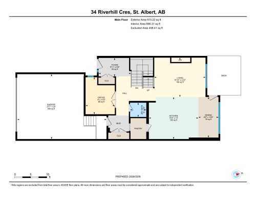 View of home floor plan - 34 Riverhill Crescent, St. Albert, AB - Other