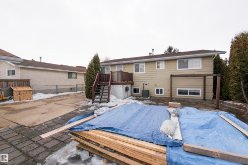 3505 42 Street, Leduc, AB - Outdoor With Deck Patio Veranda With Exterior