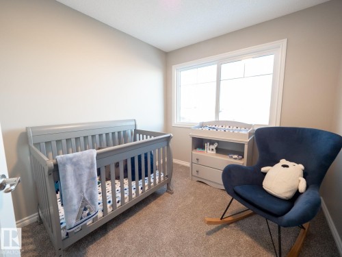 50 Brougham Drive, Ardrossan, AB - Indoor Photo Showing Bedroom
