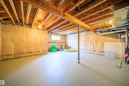 View of basement - 15 Chambery Crescent, St. Albert, AB - Indoor Photo Showing Basement