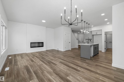 8724 183 Avenue, Edmonton, AB - Indoor With Fireplace