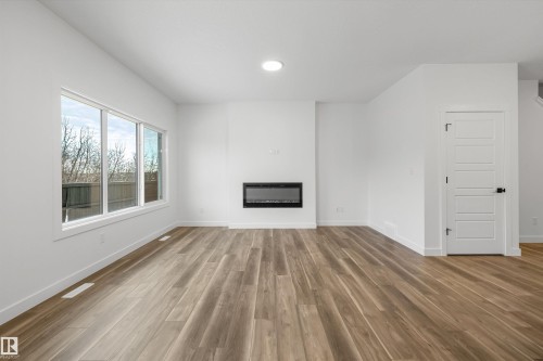 8724 183 Avenue, Edmonton, AB - Indoor Photo Showing Living Room With Fireplace