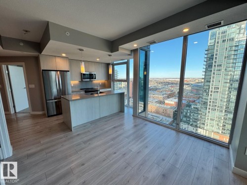 2103 10180 103 Street, Edmonton, AB - Indoor Photo Showing Kitchen