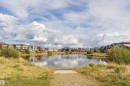 View of The Orchards Lake, directly across the street! - 4011 Orchards Drive, Edmonton, AB  - Outdoor With Body Of Water With View 