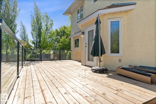 3676 30 Street, Edmonton, AB - Outdoor With Deck Patio Veranda With Exterior