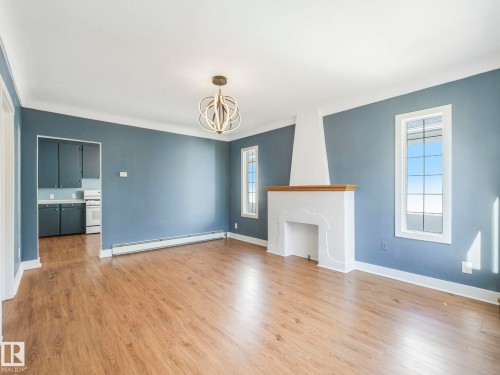 9638 106 Avenue, Edmonton, AB - Indoor With Fireplace