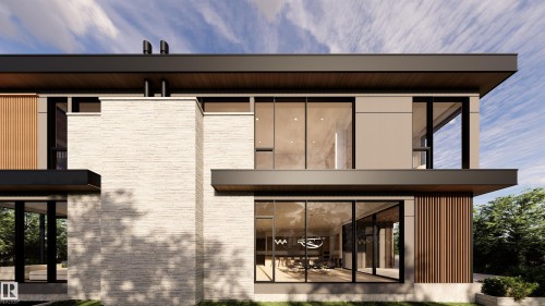 Rear view of house - 9804 143 Street, Edmonton, AB - Outdoor With Exterior