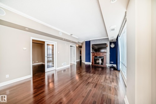 1401 6608 28 Avenue, Edmonton, AB - Indoor With Fireplace