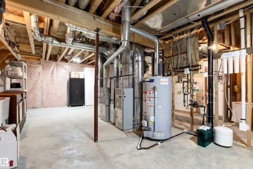 9 Butterworth Point(E), Edmonton, AB - Indoor Photo Showing Basement