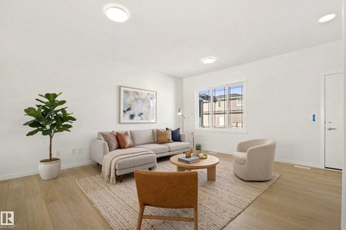 667 173 Avenue, Edmonton, AB - Indoor Photo Showing Living Room