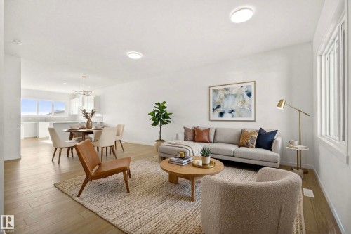 667 173 Avenue, Edmonton, AB - Indoor Photo Showing Living Room