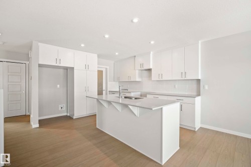 342 172 Avenue, Edmonton, AB - Indoor Photo Showing Kitchen With Double Sink