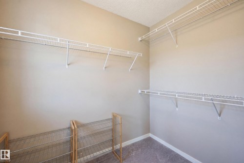Walk in closet featuring dark carpet - 2031 Westerra Loop, Stony Plain, AB - Indoor With Storage