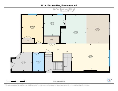 View of property floor plan - 2629 15A Avenue, Edmonton, AB - Other