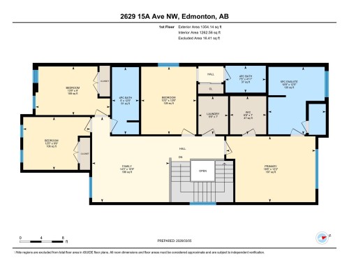 View of floor plan / room layout - 2629 15A Avenue, Edmonton, AB - Other