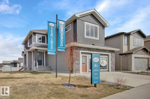 97 Mockingbird Crescent, Fort Saskatchewan, AB - Outdoor With Facade