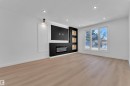 1755 37 Street, Edmonton, AB  - Indoor With Fireplace 