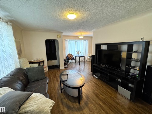 9015 91 Street, Edmonton, AB - Indoor Photo Showing Living Room