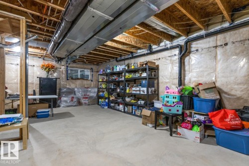 609 Black Stone Boulevard, Leduc, AB - Indoor Photo Showing Basement