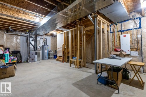 609 Black Stone Boulevard, Leduc, AB - Indoor Photo Showing Basement