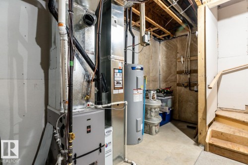 609 Black Stone Boulevard, Leduc, AB - Indoor Photo Showing Basement