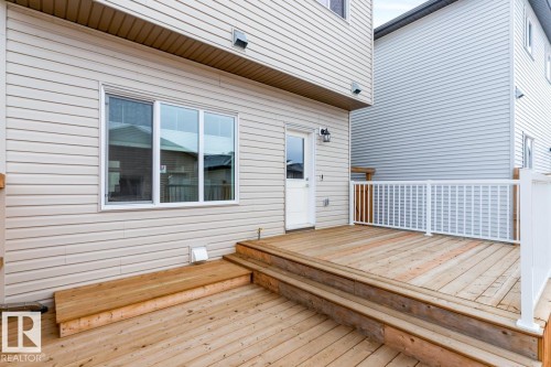 609 Black Stone Boulevard, Leduc, AB - Outdoor With Deck Patio Veranda With Exterior