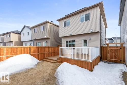 609 Black Stone Boulevard, Leduc, AB - Outdoor With Deck Patio Veranda With Exterior