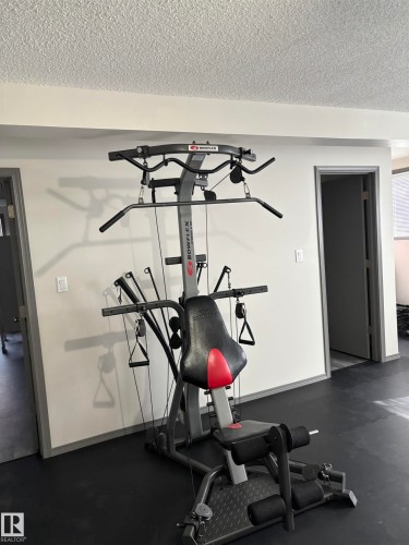 Image quality insufficient for description - 207 11465 41 Avenue, Edmonton, AB - Indoor Photo Showing Gym Room