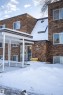 Snow covered property entrance featuring brick siding - 207 11465 41 Avenue, Edmonton, AB  - Outdoor 