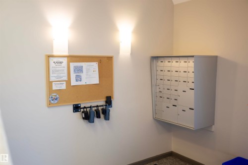 Detailed view of mail area - 207 11465 41 Avenue, Edmonton, AB - Indoor Photo Showing Other Room
