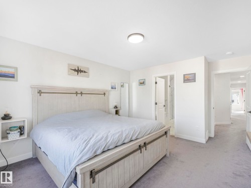 111 Bluff Cove, Leduc, AB - Indoor Photo Showing Bedroom