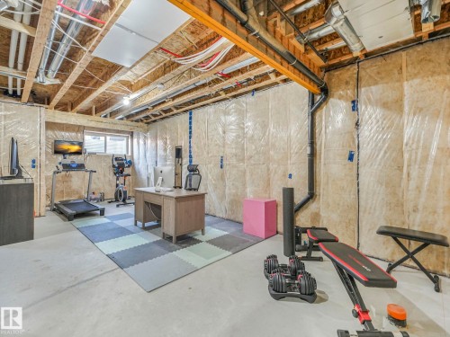 111 Bluff Cove, Leduc, AB - Indoor Photo Showing Basement