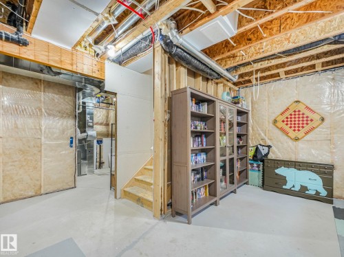 111 Bluff Cove, Leduc, AB - Indoor Photo Showing Basement