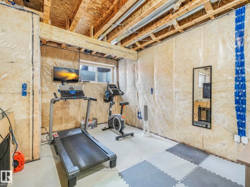 111 Bluff Cove, Leduc, AB - Indoor Photo Showing Basement