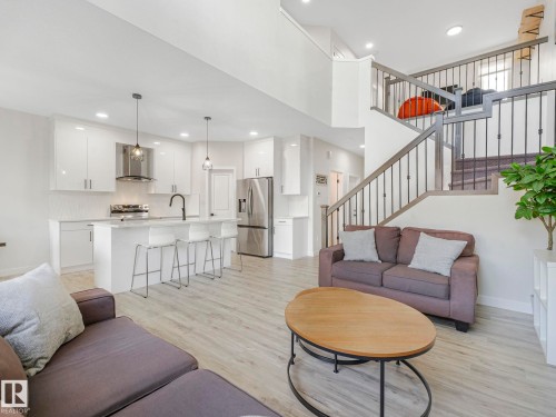 111 Bluff Cove, Leduc, AB - Indoor Photo Showing Living Room