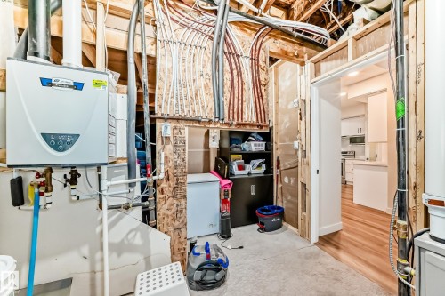 17920 59 Street, Edmonton, AB - Indoor Photo Showing Basement